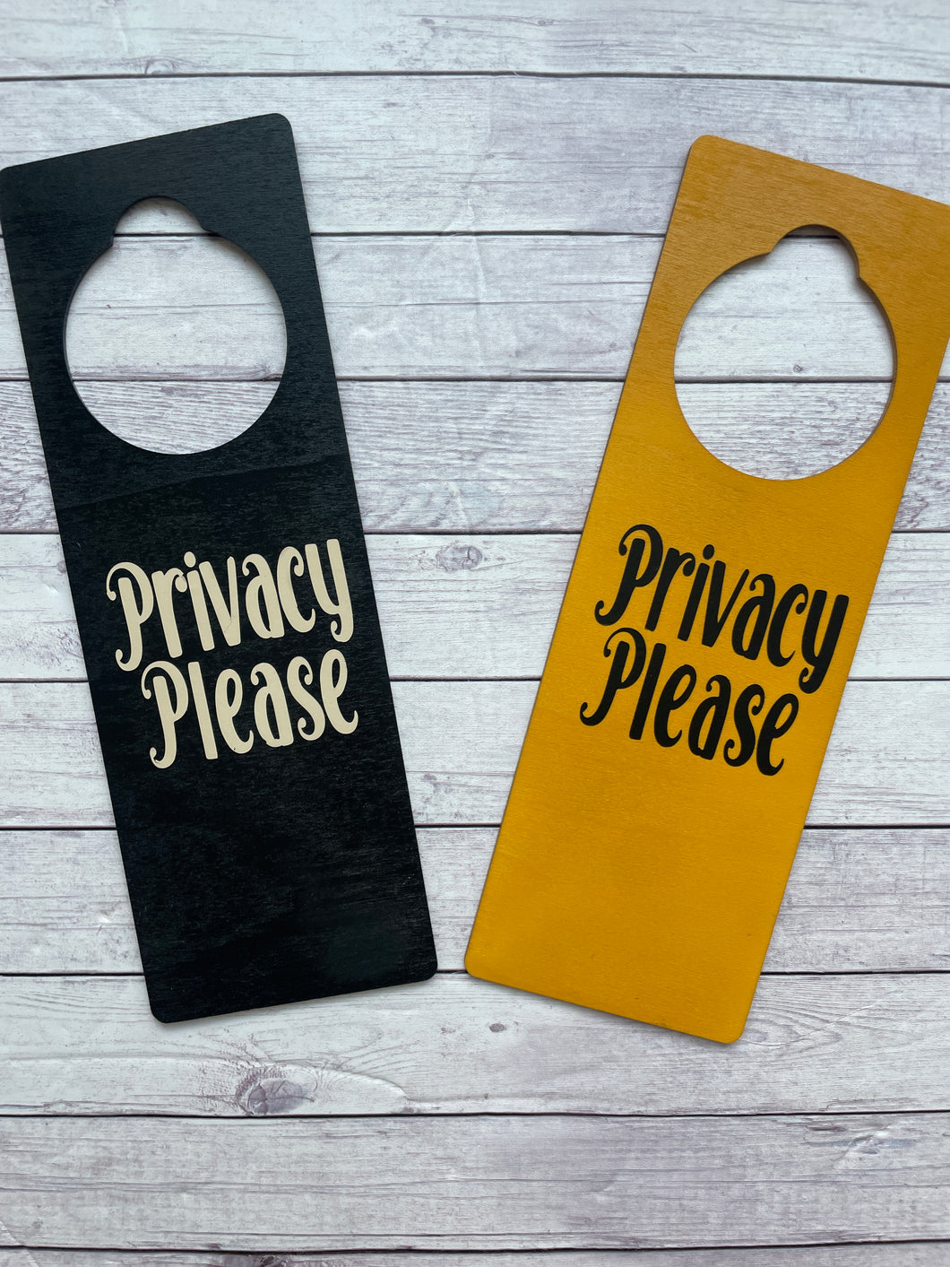 Door Hanger - Privacy Please