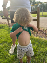 Load image into Gallery viewer, Toddler - Ask me about my T-Rex (Green 3T)
