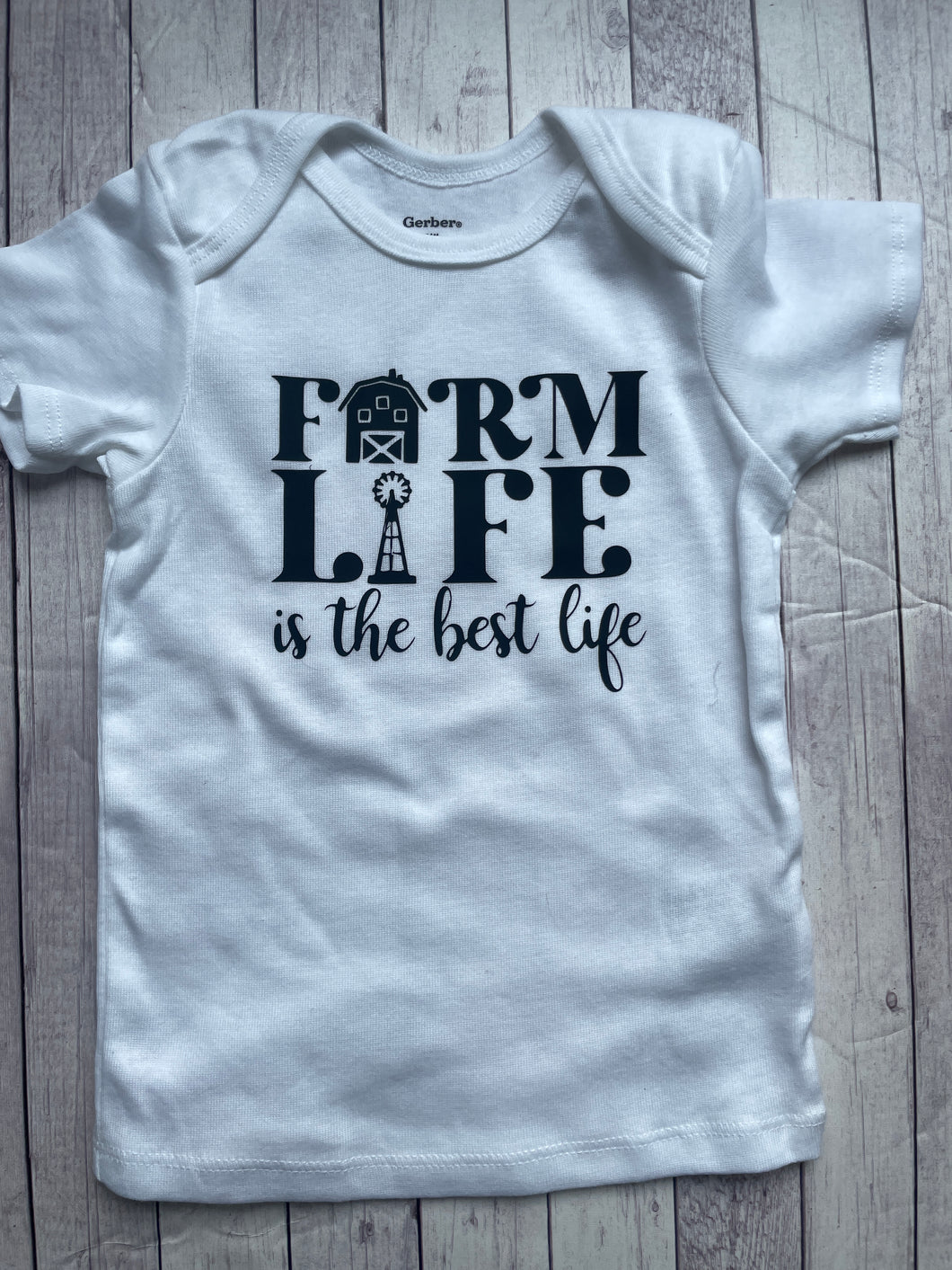 Onesie - Farm Life is the Best Life (18m or 24m)