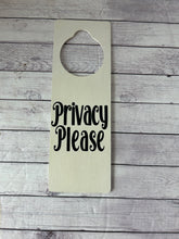 Load image into Gallery viewer, Door Hanger - Privacy Please
