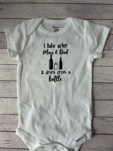 Load image into Gallery viewer, Onesie - I take after mom &amp; dad
