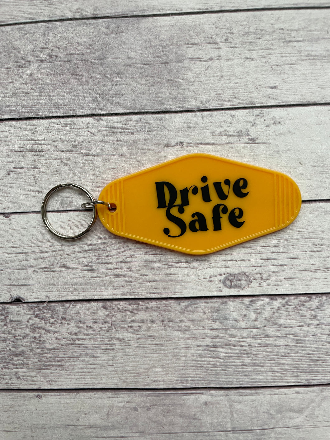 Motel Keychain - Drive Safe