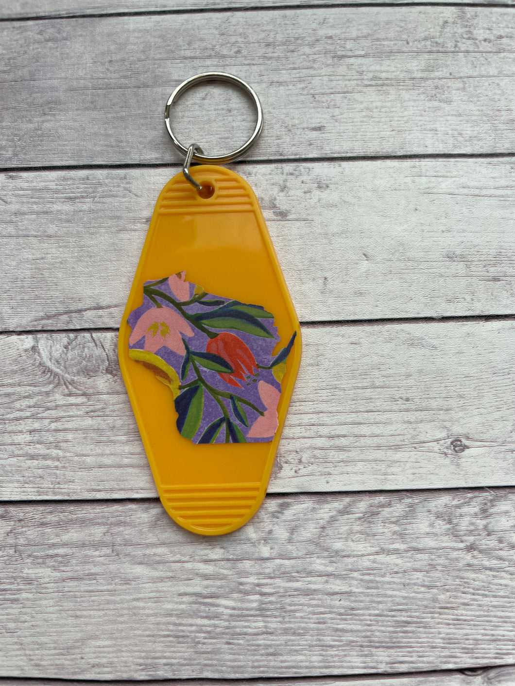 Motel Keychain - Wisco Floral