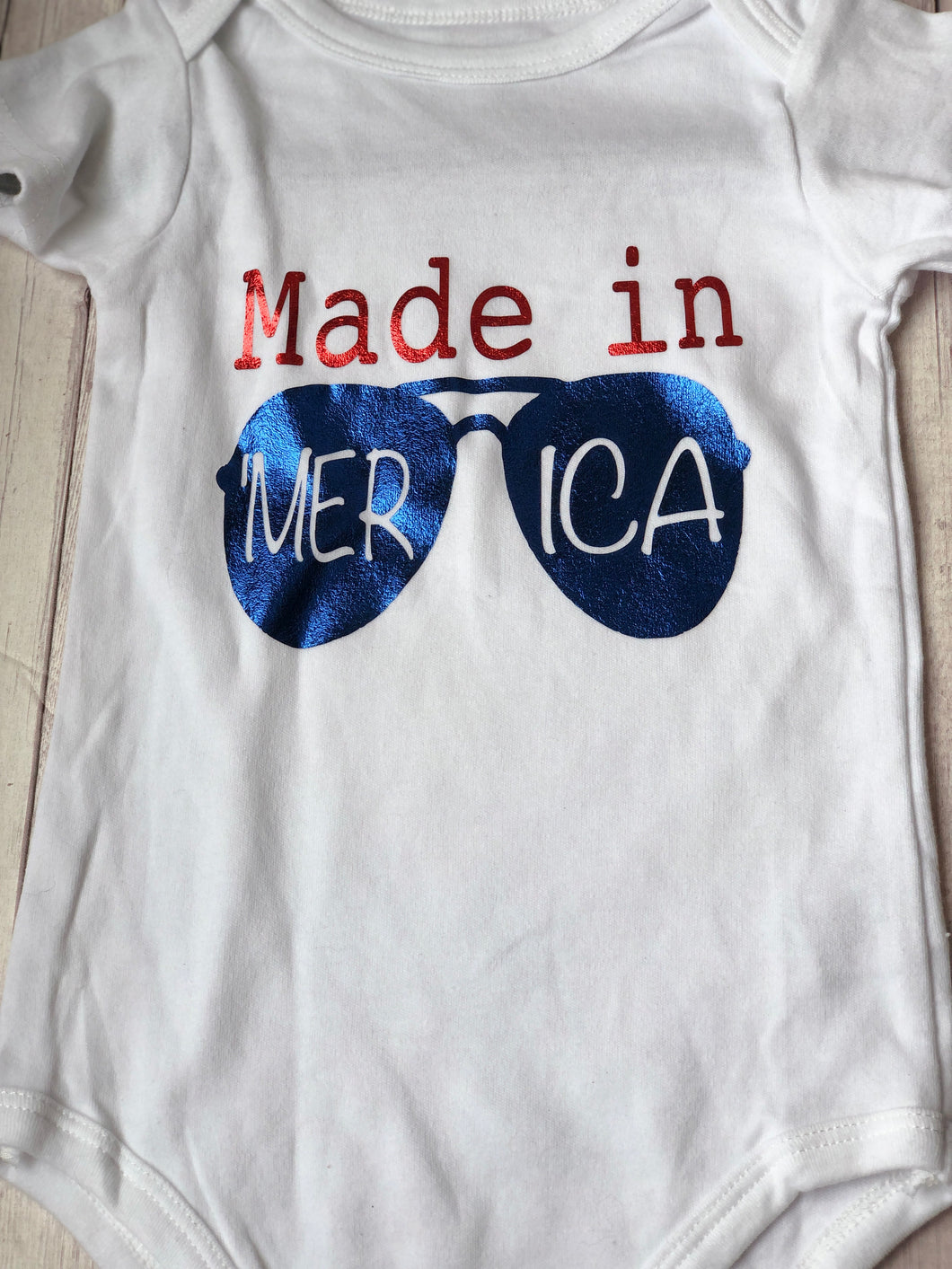 Onesie - Made in 'Merica (6-9 months)