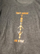 Load image into Gallery viewer, Adult - Today&#39;s workout and repeat (Clearance - Gray crew neck)
