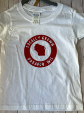 Load image into Gallery viewer, Onesie - Locally Grown (WI no city red) Clearance
