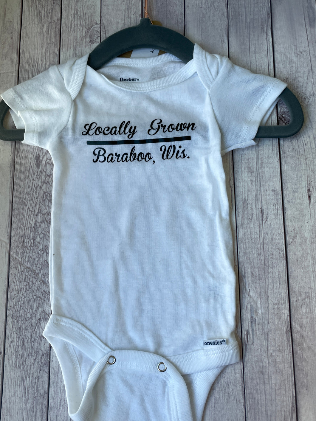 Onesie - Locally Grown (Line) Clearance