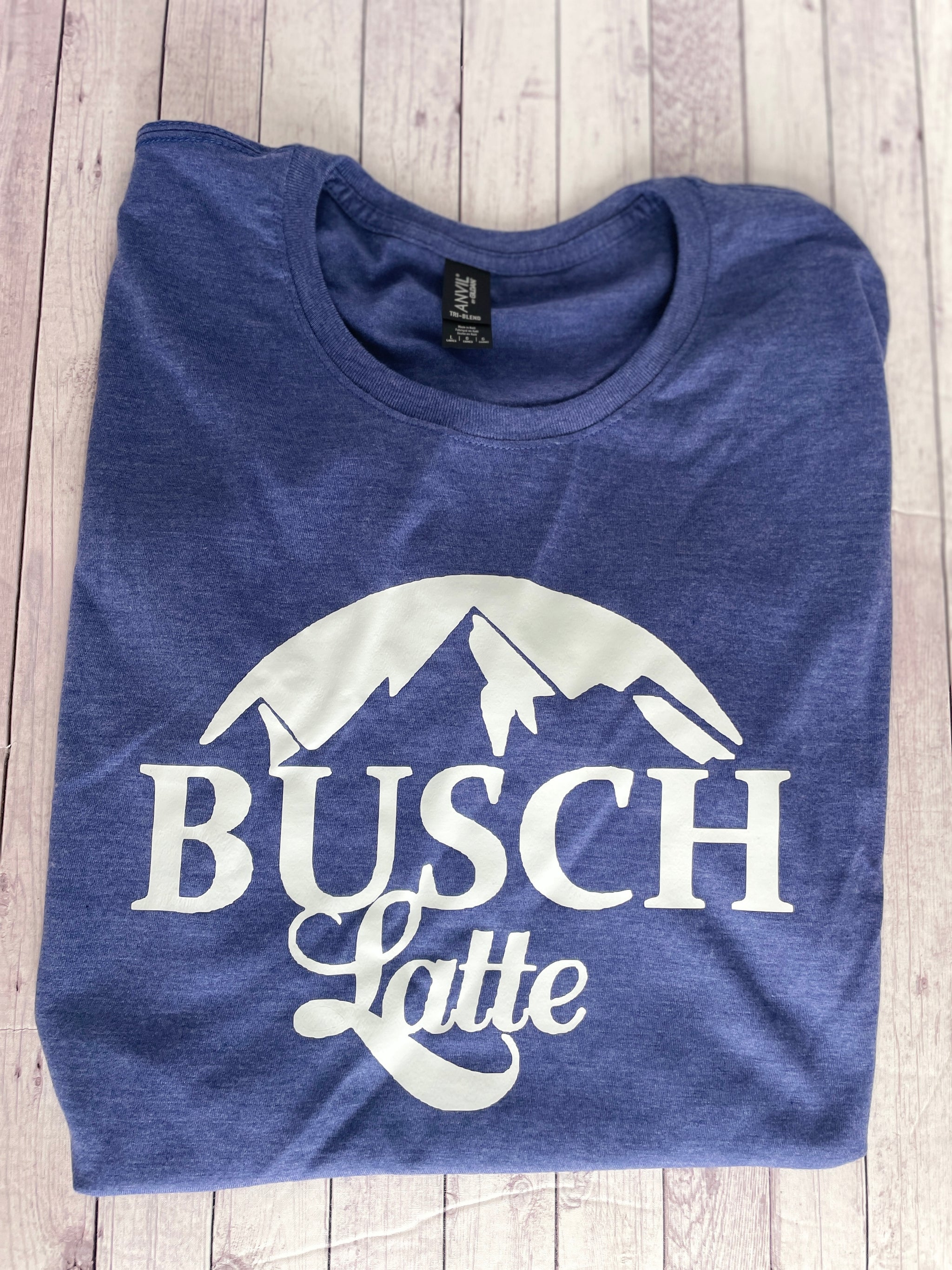 Busch latte shirt deals