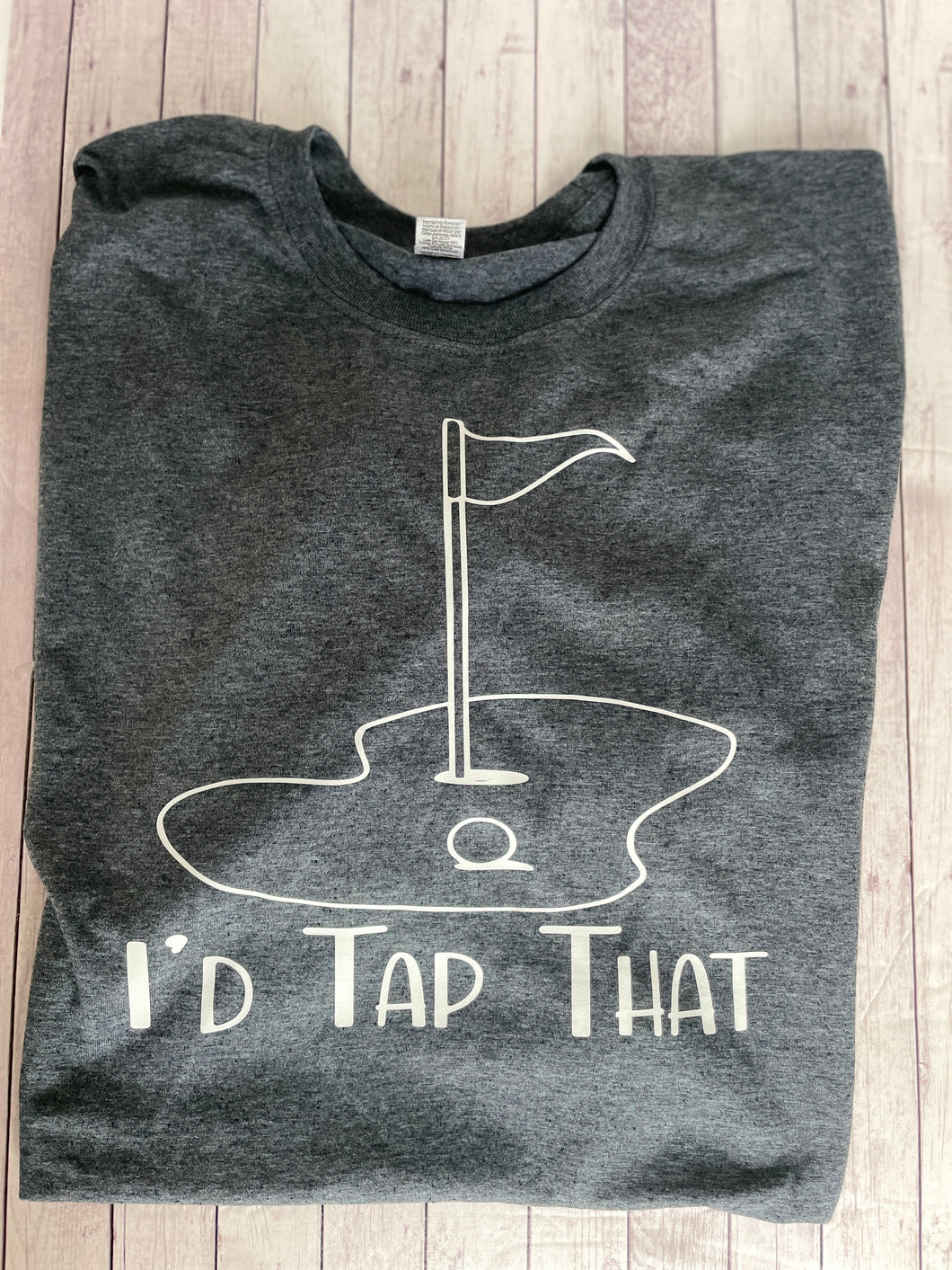 Adult - I'd tap that (gray short sleeve) 2XLarge