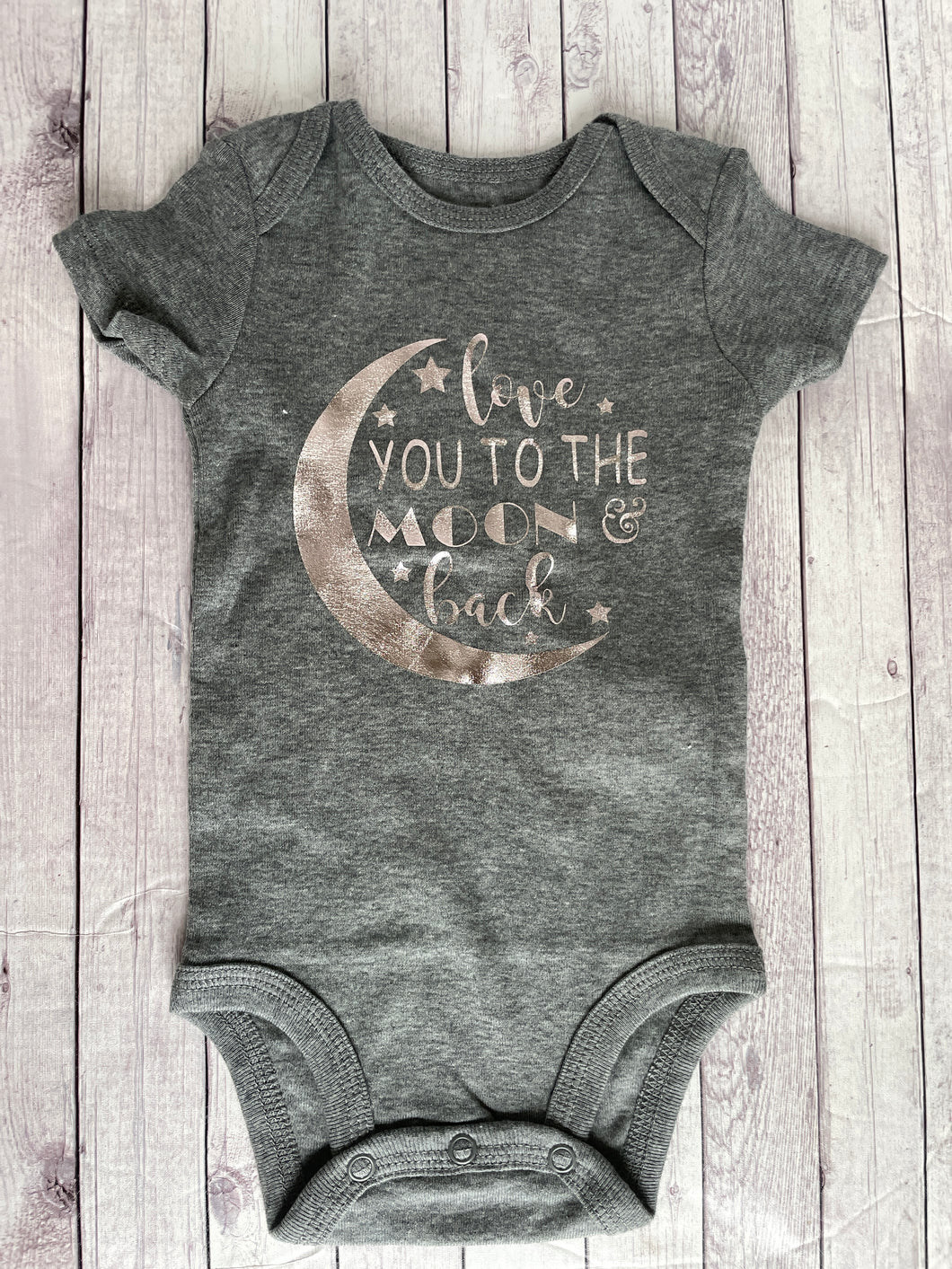 Onesie - Love you to the moon & back 12 month